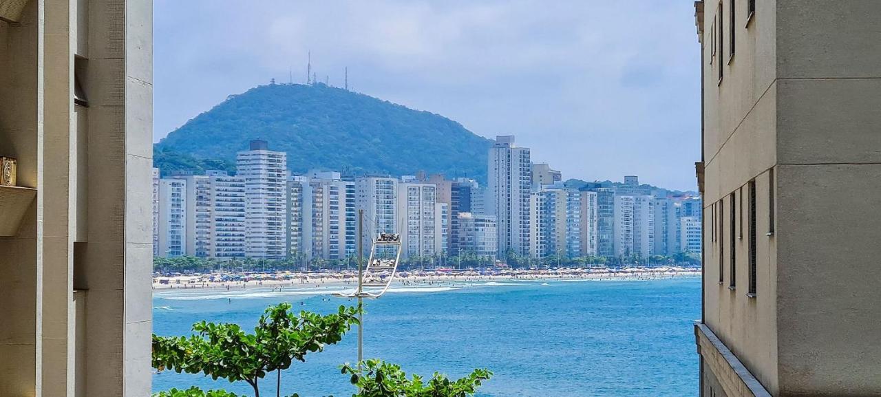 Apto Com Garagem E Lavanderia Em Frente A Praia Гуаружа Экстерьер фото